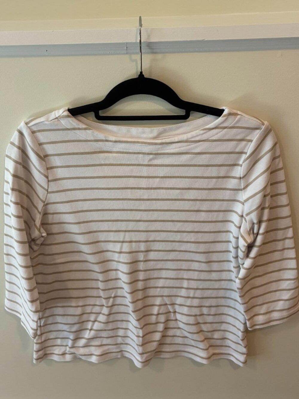Croft & Barrow Boatneck Top